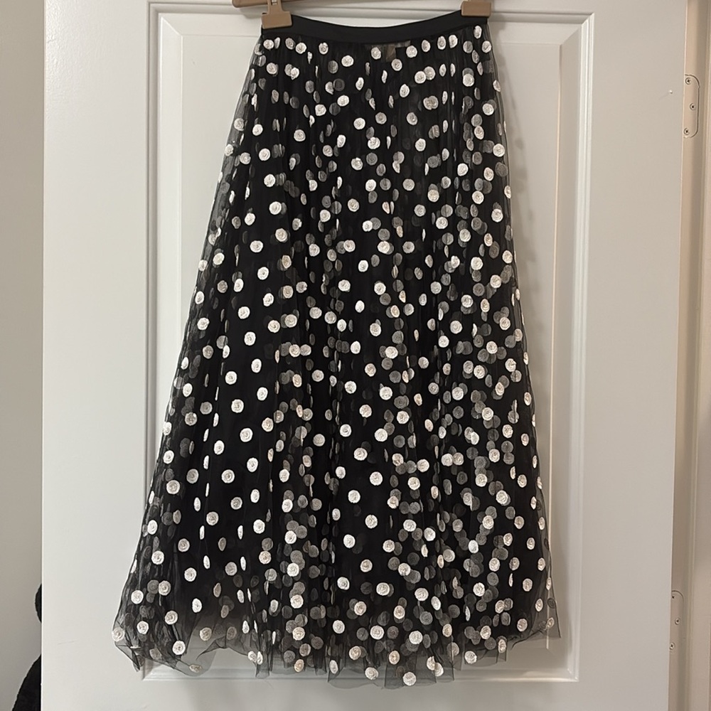 Michael Kors Collection- Embroidered Skirt